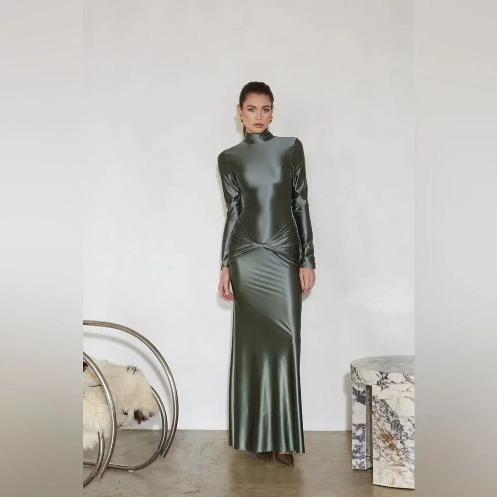 NWT Delfi Collective AnastasiaβDress In Army